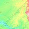 Carte topographique Brakna, altitude, relief