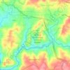 Carte topographique Bunder, altitude, relief