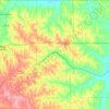 Carte topographique Ottercreek Township, altitude, relief