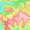 Carte topographique Mouzieys-Panens, altitude, relief