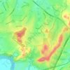 Carte topographique Mount Annan, altitude, relief