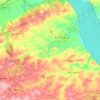 Carte topographique Lower Windsor Township, altitude, relief