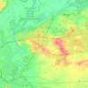 Carte topographique Möser, altitude, relief