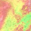 Carte topographique Heilongjiang, altitude, relief