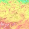 Carte topographique Oum El Bouaghi, altitude, relief