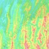 Carte topographique Darlawn, altitude, relief
