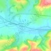 Carte topographique Whitland, altitude, relief