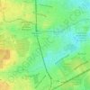 Carte topographique Arlac, altitude, relief