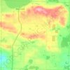 Carte topographique Bear Lake Township, altitude, relief