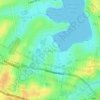 Carte topographique Canada Bay, altitude, relief