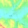 Carte topographique New Pekin, altitude, relief