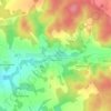 Carte topographique Страплевцы, altitude, relief