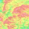 Carte topographique Wiltshire, altitude, relief
