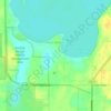 Carte topographique West Okoboji, altitude, relief