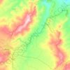 Carte topographique Ain Djammala, altitude, relief