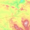 Carte topographique Medicine Bow National Forest, altitude, relief