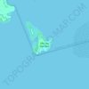 Carte topographique Ilha das Pombas, altitude, relief