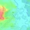 Carte topographique Поречье, altitude, relief