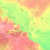 Carte topographique Тавдинский муниципальный округ, altitude, relief