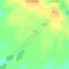 Carte topographique Горное, altitude, relief