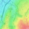 Carte topographique 1030, altitude, relief