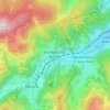 Carte topographique Muhlbach-sur-Munster, altitude, relief