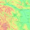 Carte topographique 玛曲县 རྨ་ཆུ་རྫོང་།, altitude, relief