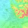 Carte topographique Oradea, altitude, relief
