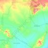 Carte topographique Bir Chouhada, altitude, relief