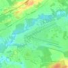 Carte topographique CFB Greenwood, altitude, relief