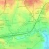Carte topographique Elsmere, altitude, relief