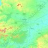 Carte topographique Nashik, altitude, relief