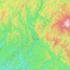 Carte topographique Gero, altitude, relief