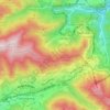 Carte topographique Semmering, altitude, relief