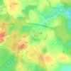 Carte topographique Куты, altitude, relief