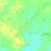 Carte topographique Elstronwick, altitude, relief