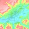 Carte topographique Sivas Belediyesi, altitude, relief