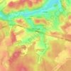 Carte topographique Околица, altitude, relief