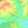 Carte topographique Forstheim, altitude, relief