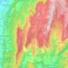 Carte topographique Gigors-et-Lozeron, altitude, relief