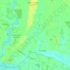Carte topographique Sutton upon Derwent, altitude, relief
