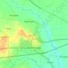 Carte topographique Bramhapuri Town, altitude, relief