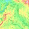 Carte topographique Xermade, altitude, relief
