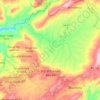 Carte topographique Sidi M'Hamed Ben Ali, altitude, relief
