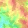 Carte topographique Сокотеняты, altitude, relief