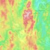 Carte topographique Новоуральский городской округ, altitude, relief