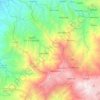 Carte topographique Chilla, altitude, relief
