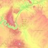 Carte topographique Western Navajo Agency, altitude, relief