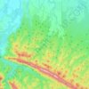Carte topographique Калужское сельское поселение, altitude, relief