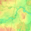 Carte topographique Сиверский, altitude, relief